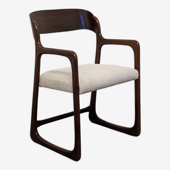 Fauteuil traineau Baumann des années 60/70