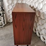 Narrow glass shelf from the 1960s