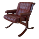 Scandinavian easy chair for Ekornes circa 1970s.