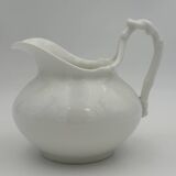 Creamer, vintage white porcelain milk jug