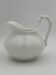 Creamer, vintage white porcelain milk jug