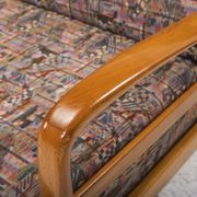Antimott Easy Chairs & Daybed in Cherry by Walter Knoll / Wilhelm Knoll for Knoll Inc. / Knoll Inte