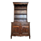 Vaisselier style louis xv en bois massif vers 1950