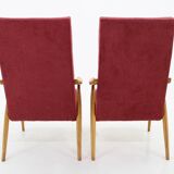1960s Antonin Suman Pair of Restored Armchairs