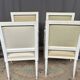 Classic Louis XVI armchairs. Solid wood.