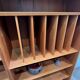 Splendid Scandinavian bookshelf in teak from Denmark.