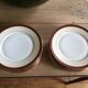 Set of 13 antique Limoges porcelain plates