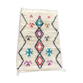 Tapis berbere beni ouarain au style azilal 65x97cm