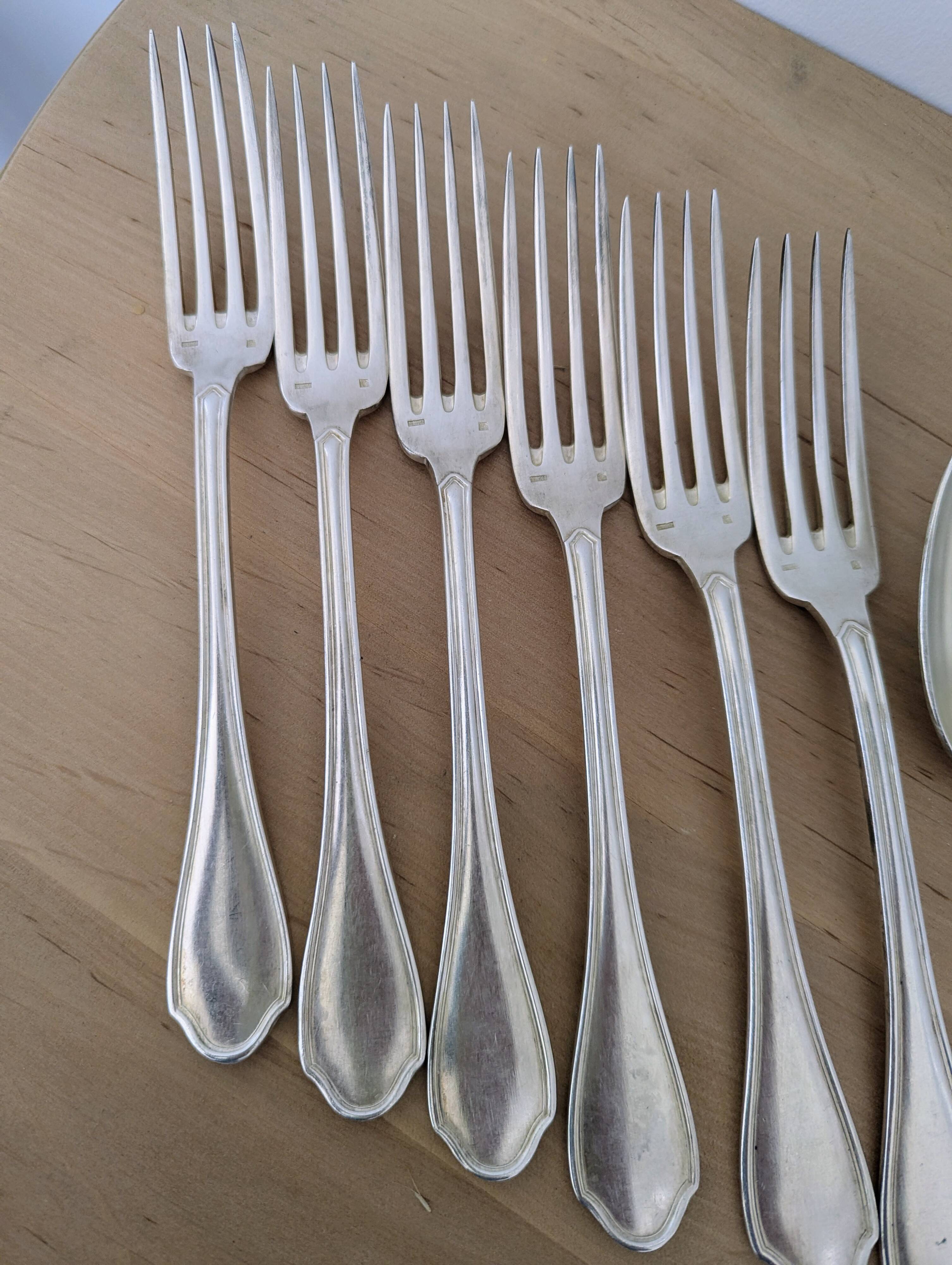 Ravinet D'Enfer Silver Cutlery Set