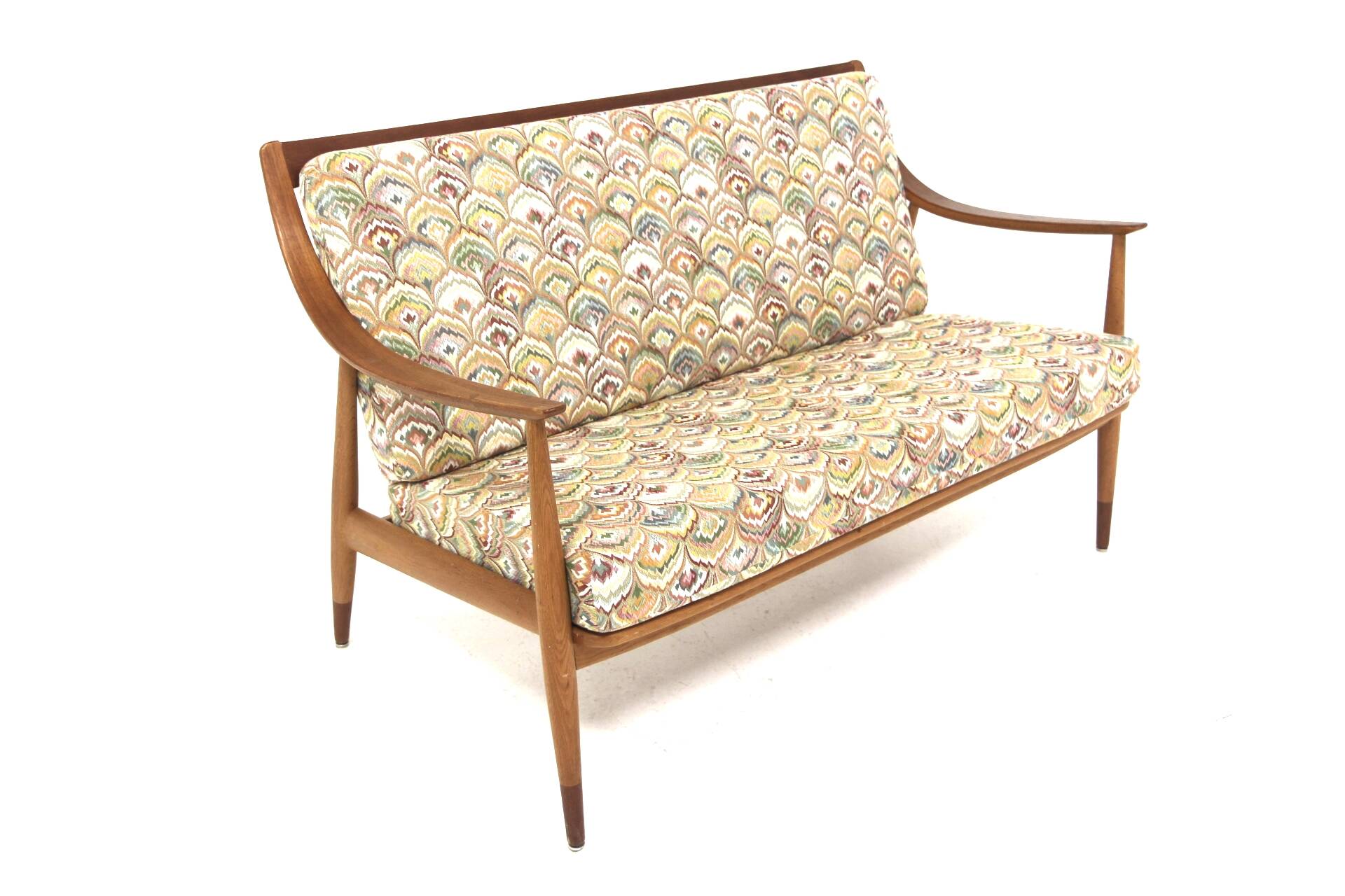 2-seater sofa "FD144", Peter Hvidt & Orla Mølgaard-Nielsen, France & Søn, Denmark, 1950