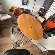 Florence Knoll Oval Desk Table for Knoll International circa 1980