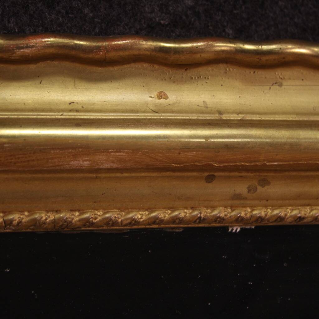 Elegant 19th century tray mirror