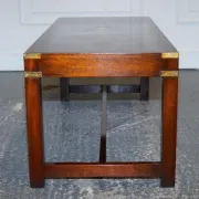 Vintage Military Campaign Coffee Table by REH Kennedy