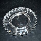 Crystal ashtray Saint-Louis model Diamond Art Deco size 11167