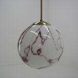 Art deco glass chandelier, Germany, 1930s