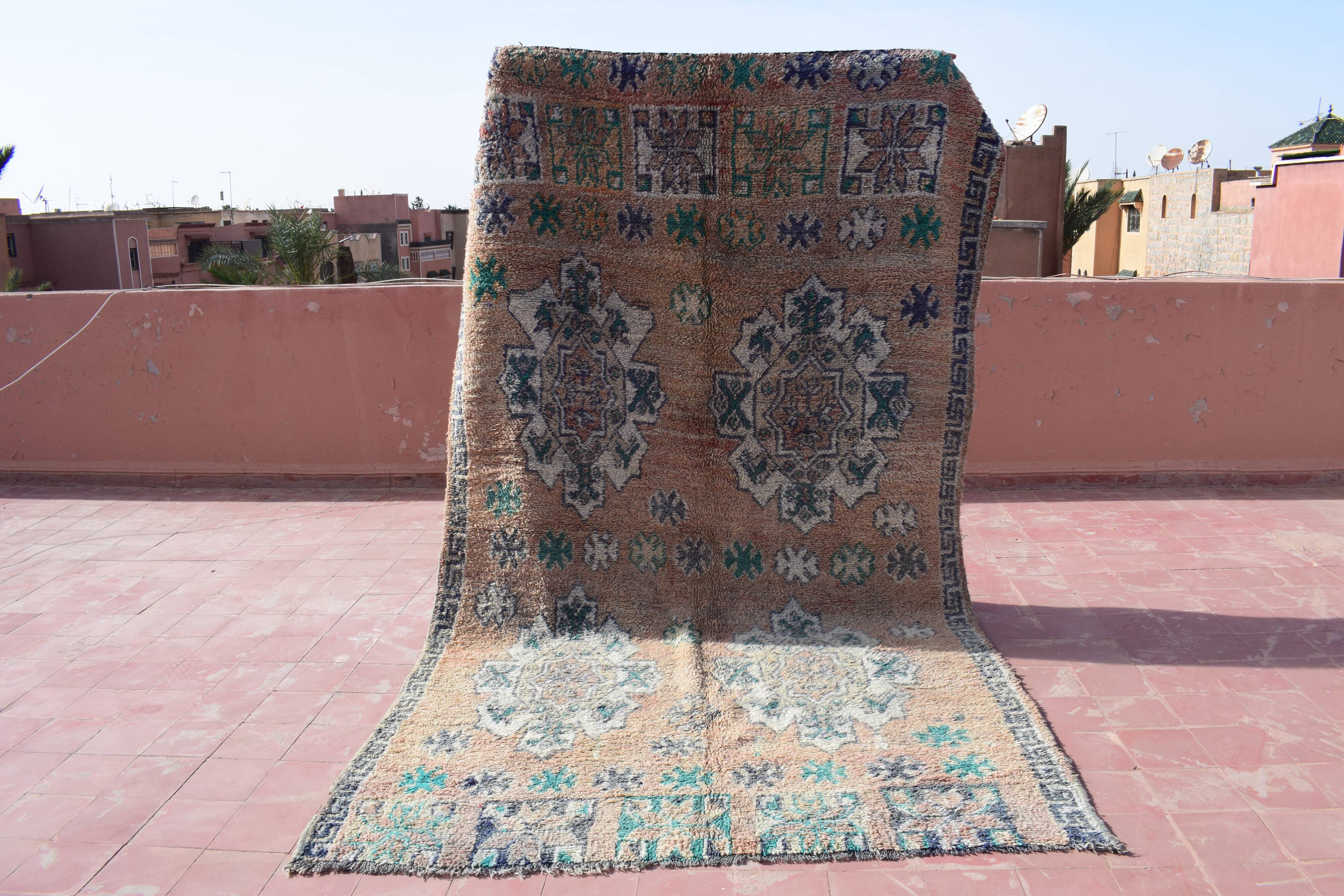 Berber rug boujaad vintage atlas 185x315cm