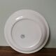 Vintage plate Moulin des Loups Orchies France flower pattern