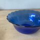Arcoroc cup in blue glass