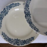 4 vintage flat plates in iron earth from Longchamp model Alesia 211208