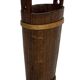 Vintage Wooden Umbrella Stand, 1960s minimalist design