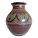 1970s Spanish Hand-Painted Studio Pottery Vase with Mediterranean Motifs