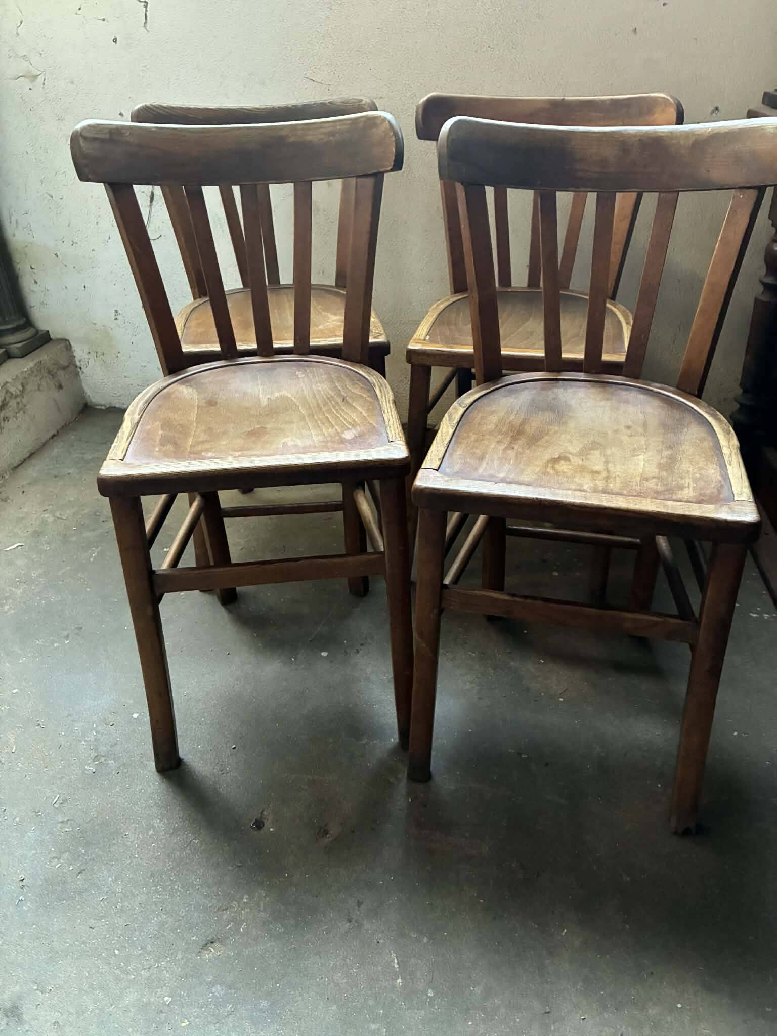Set of 4 bistro chairs