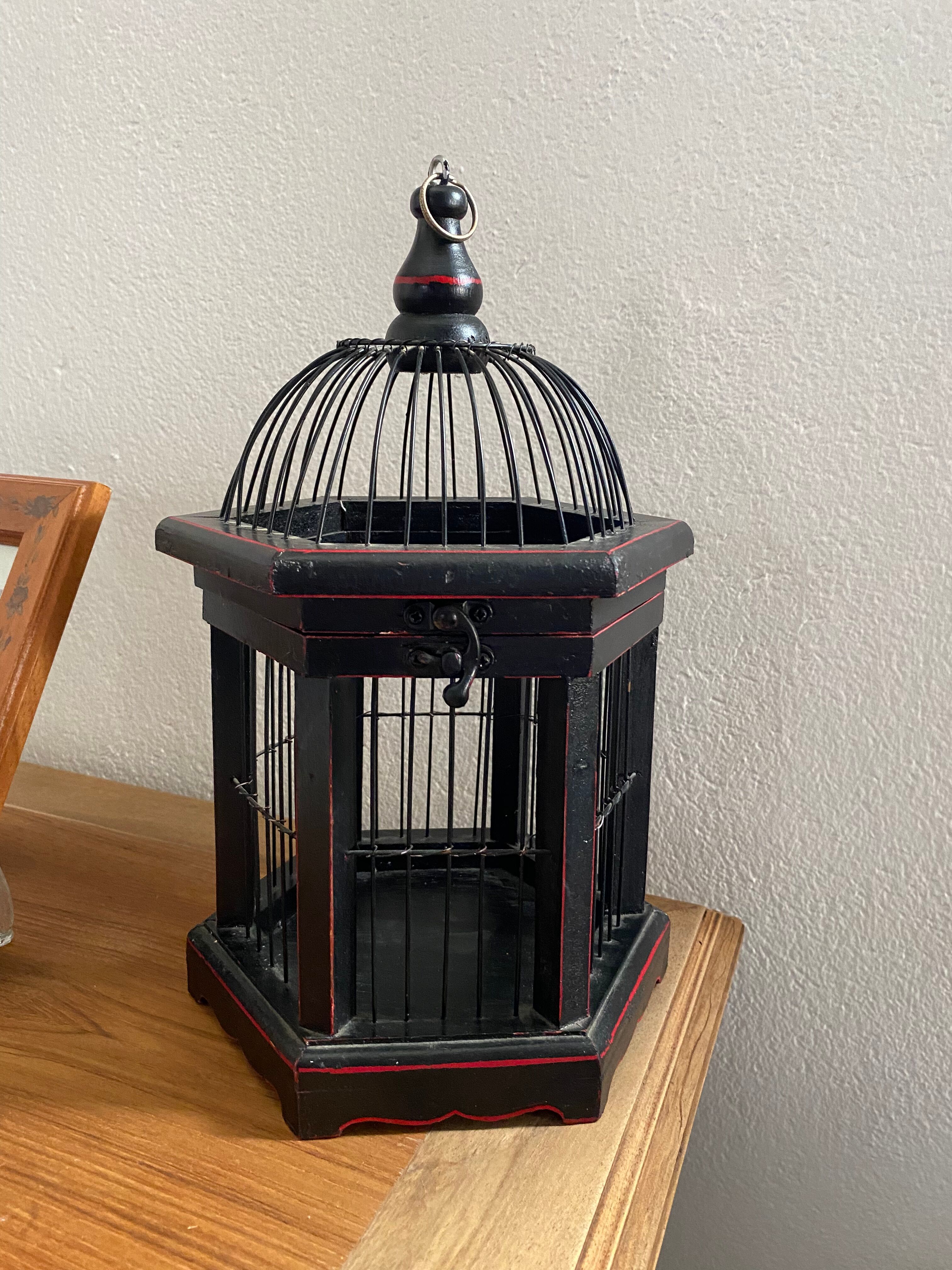 Asian style bird cage