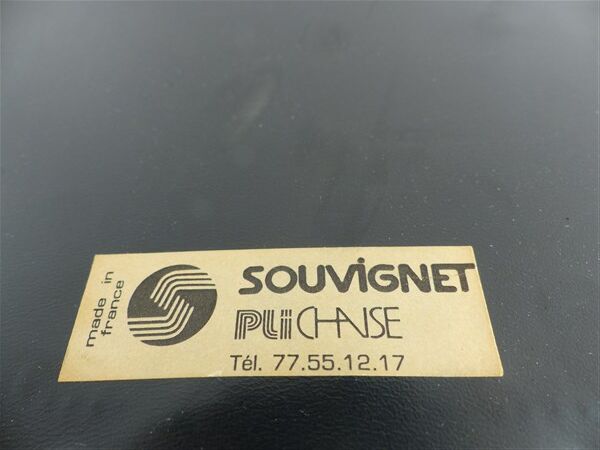 Chaises pliantes Souvignet 1970