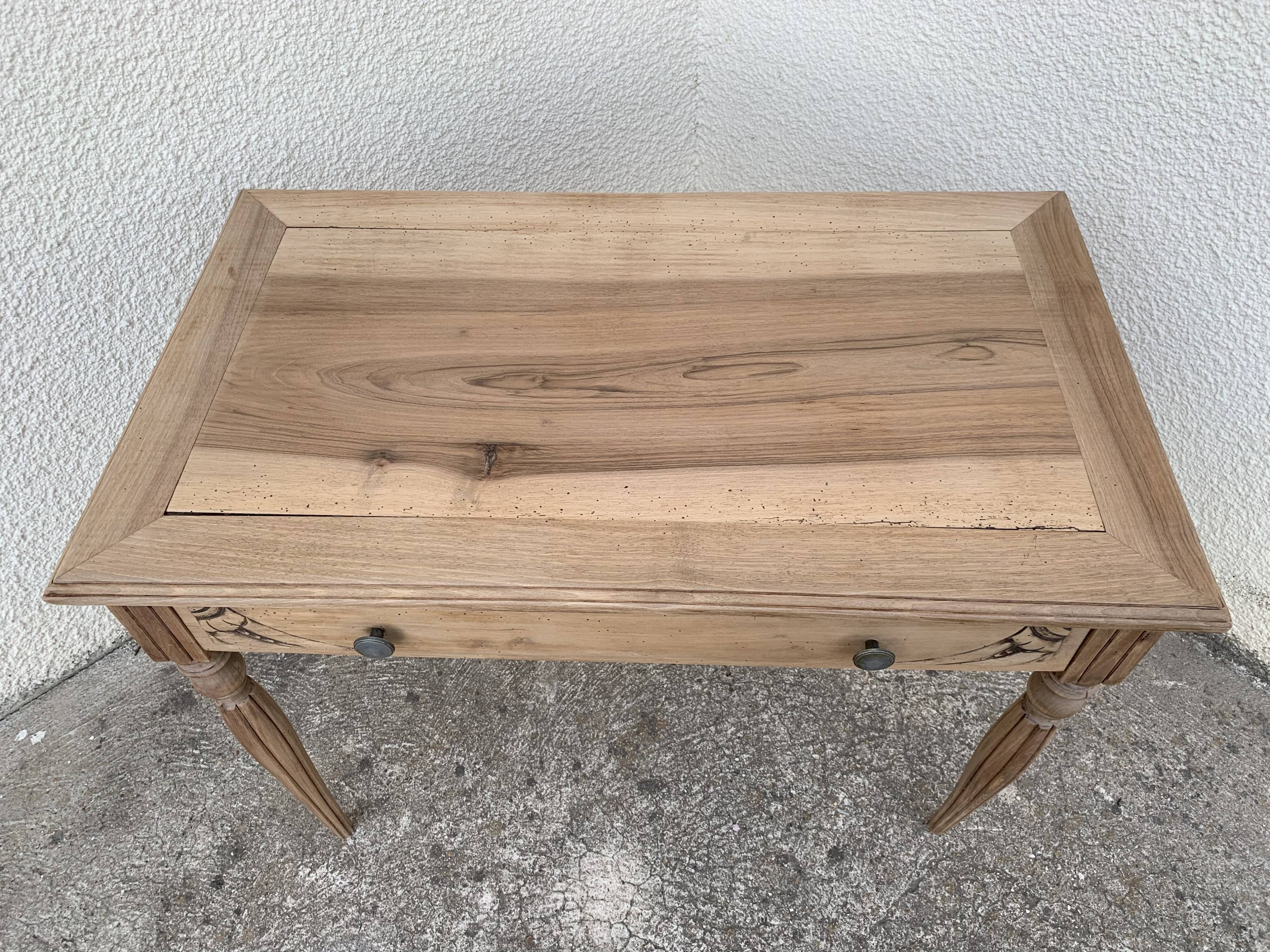 Art Deco office 1930 walnut raw wood