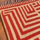 Handmade traditional Beni Ourain rug, size 2/3 m.