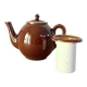 Large bistro teapot with infuser
