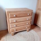 Commode chêne massif fifties