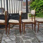 4 Italian Consorzio Sedie Friuli chairs 1960
