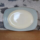 Faience dish from Salins - Orgeval model