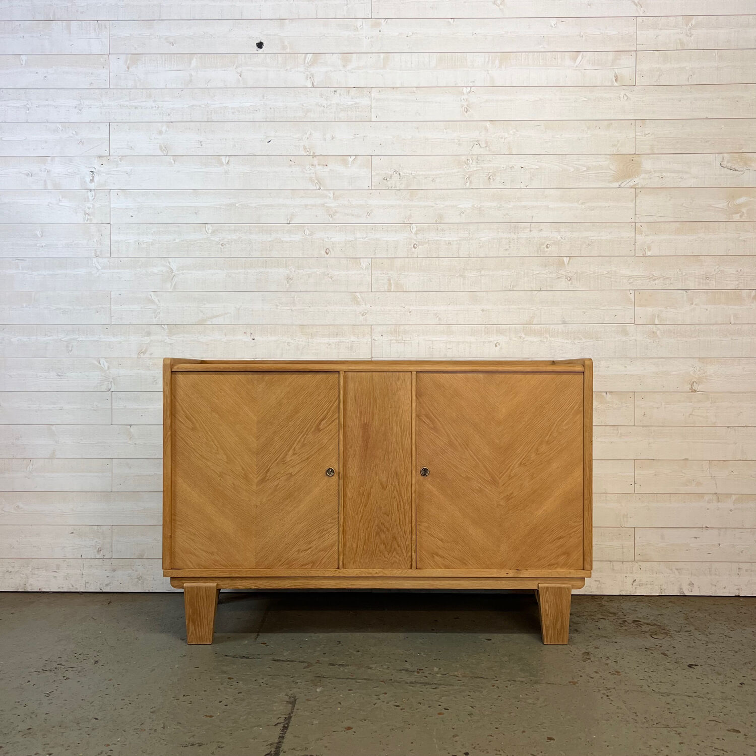 Vintage sideboard two oak doors