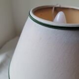 Reconstituted stone bedside lamp