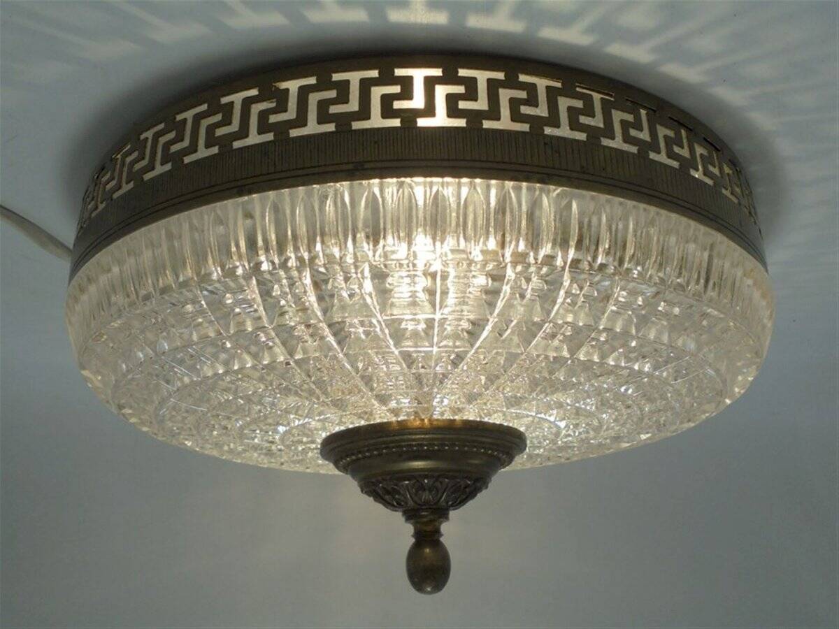 Ceiling lamp Maison Lucien Gau - diamond glass