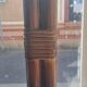 1950s rattan coat rack