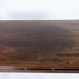 Dining table in rosewood with extentions, of danish design from the 1960s.