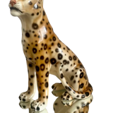 Vintage ceramic panther