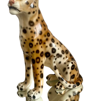 Vintage ceramic panther