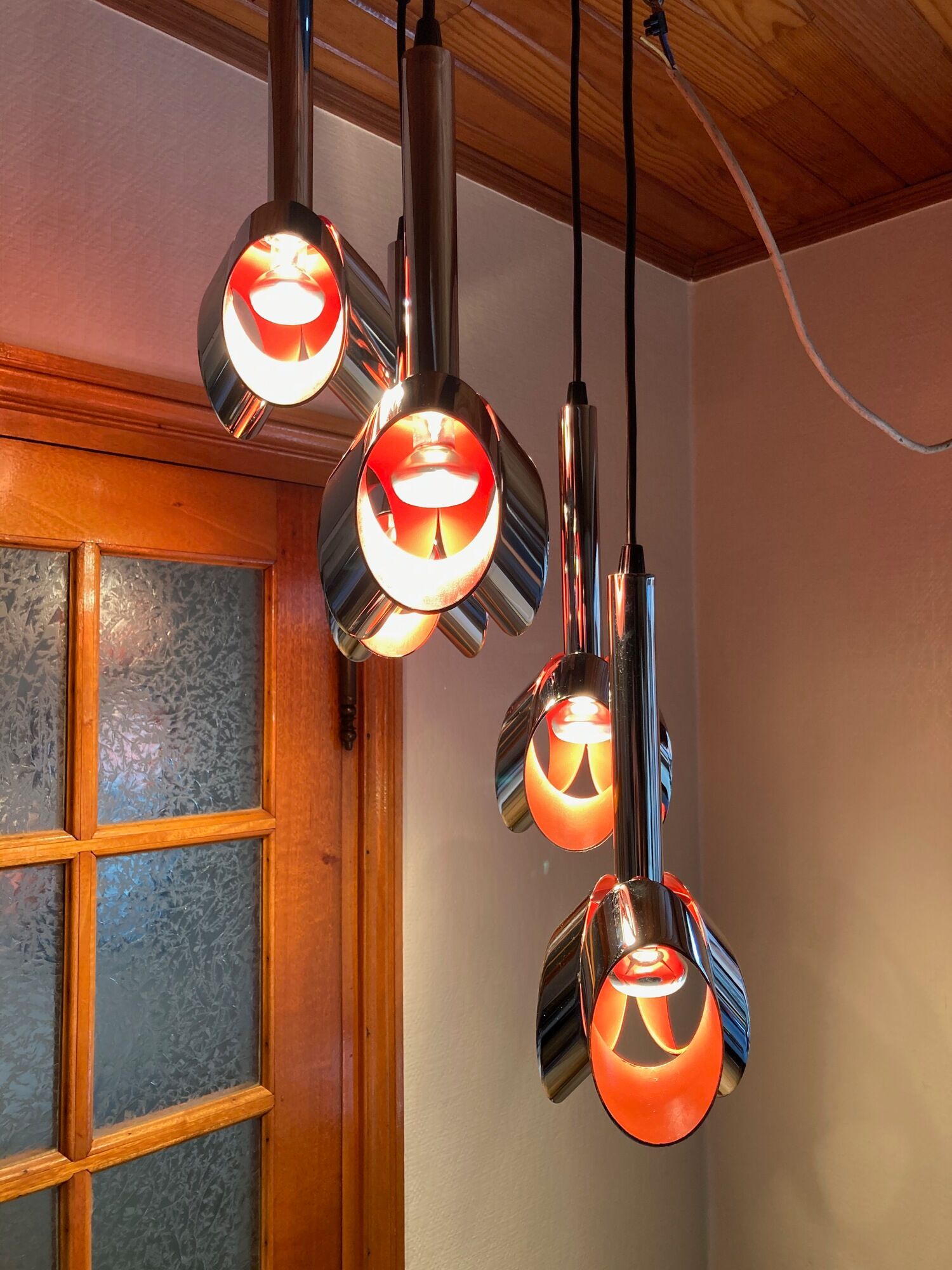 Vintage Suspension 1960 RAAK - 5 lights