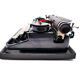 1926 new tape revised black tape underwood typewriter 3 bank