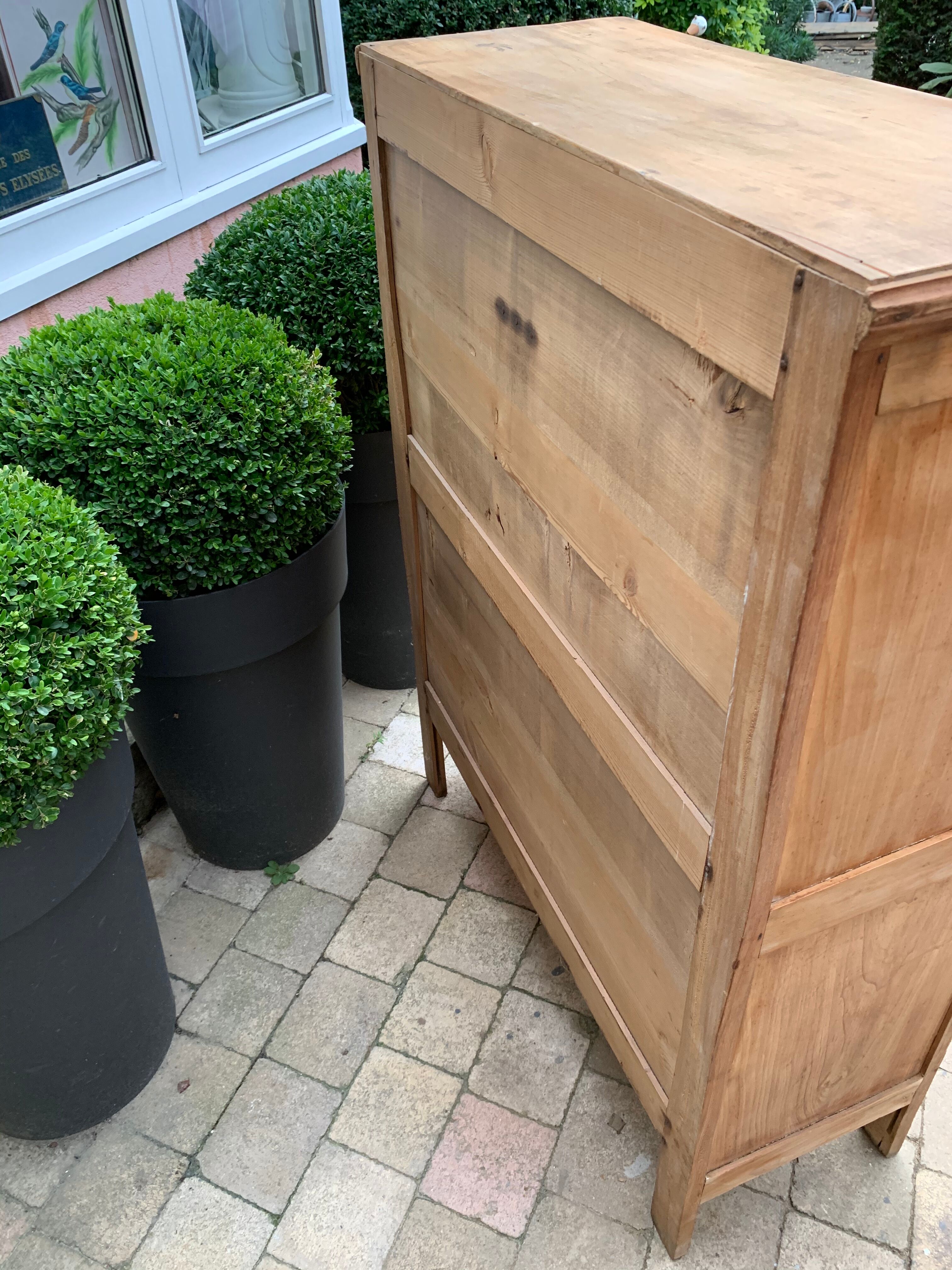 Parisian buffet raw wood