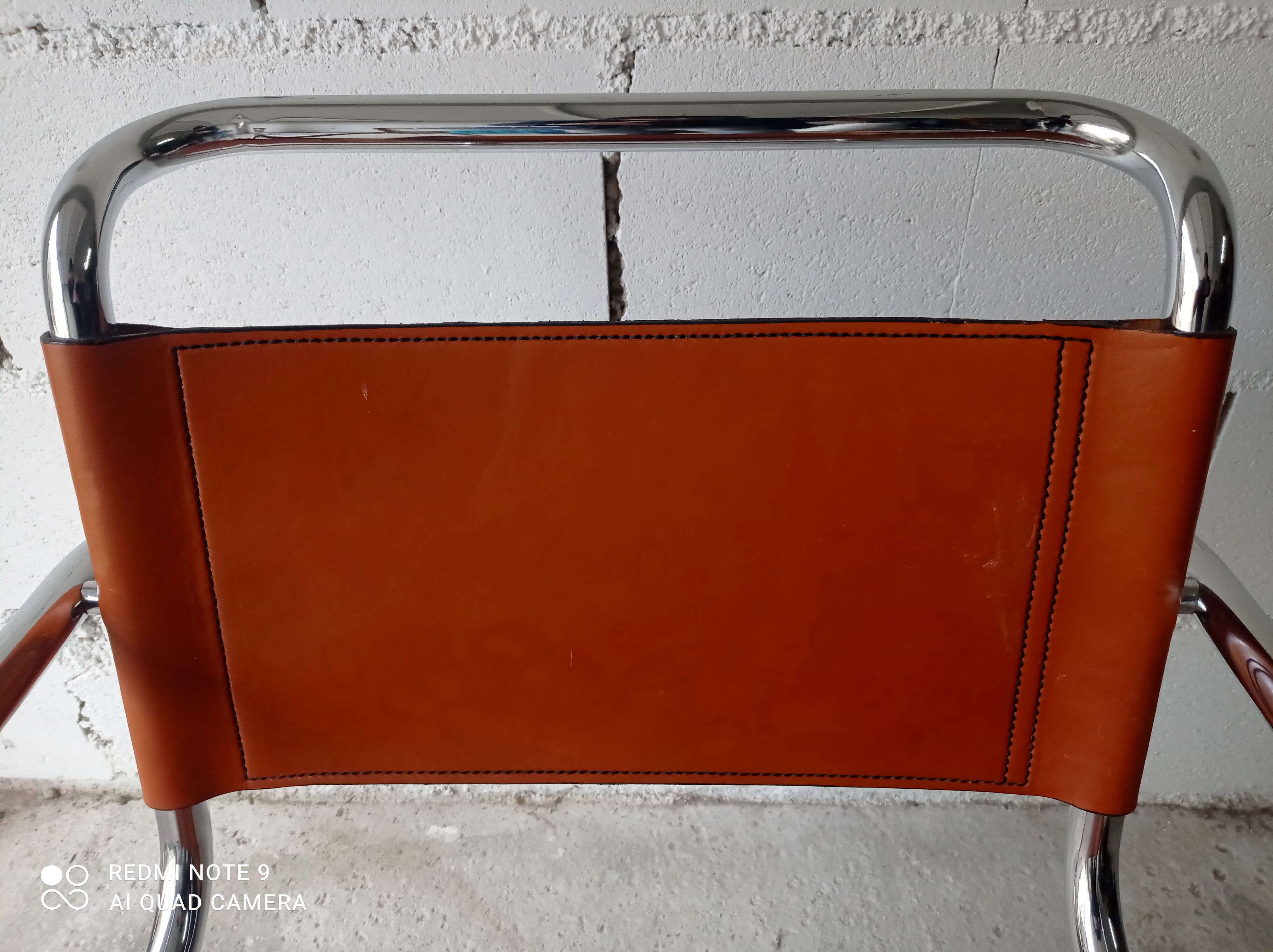 Armchair MR 20 by Ludwig Mies Van Der Rohe 80s