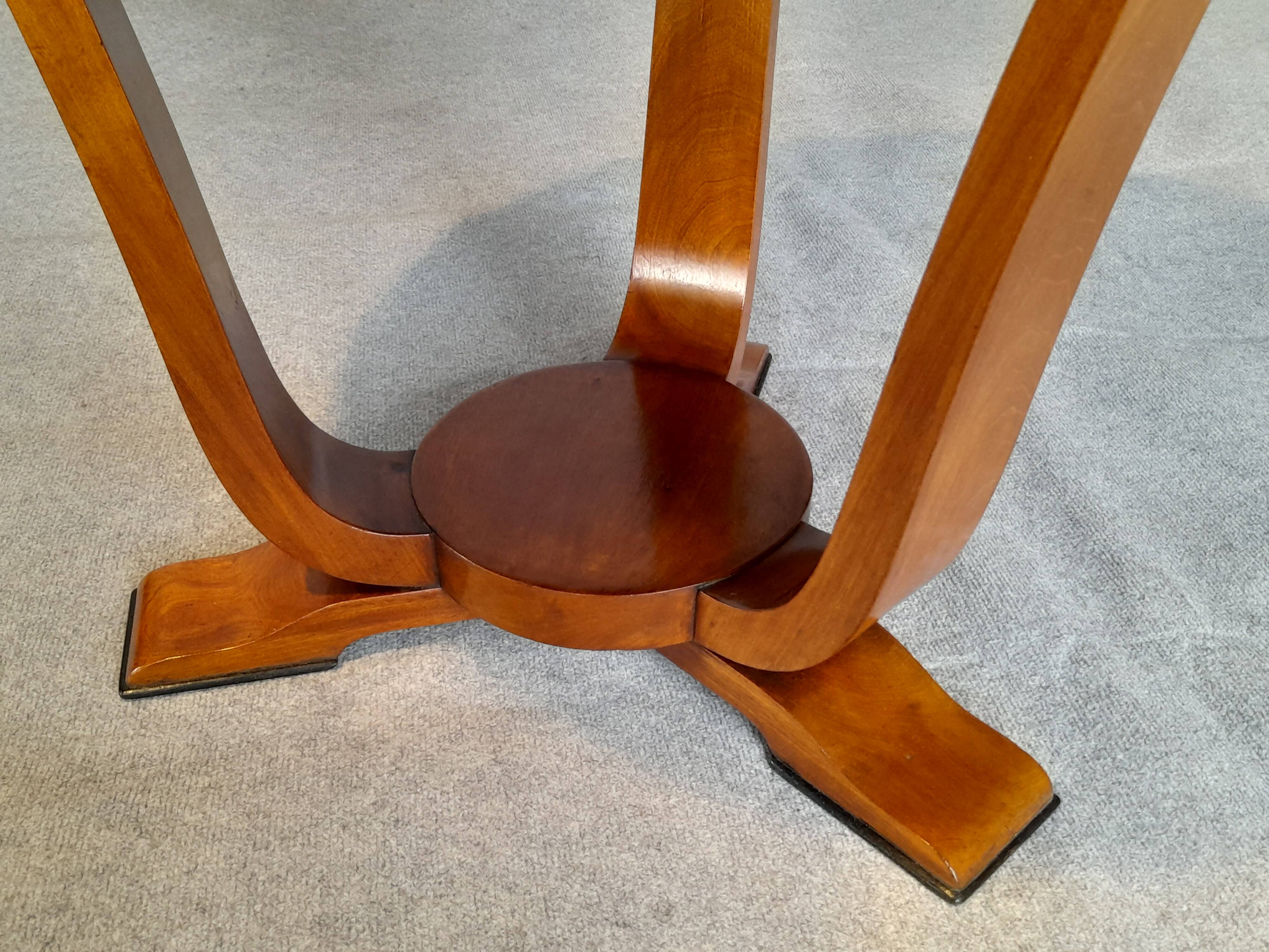 Art Deco pedestal table