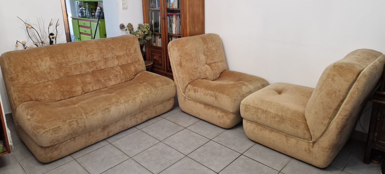 Sofa and convertible heaters 1970