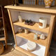 Bibus en bois et blanc