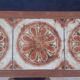 Wood ceramic coffee table