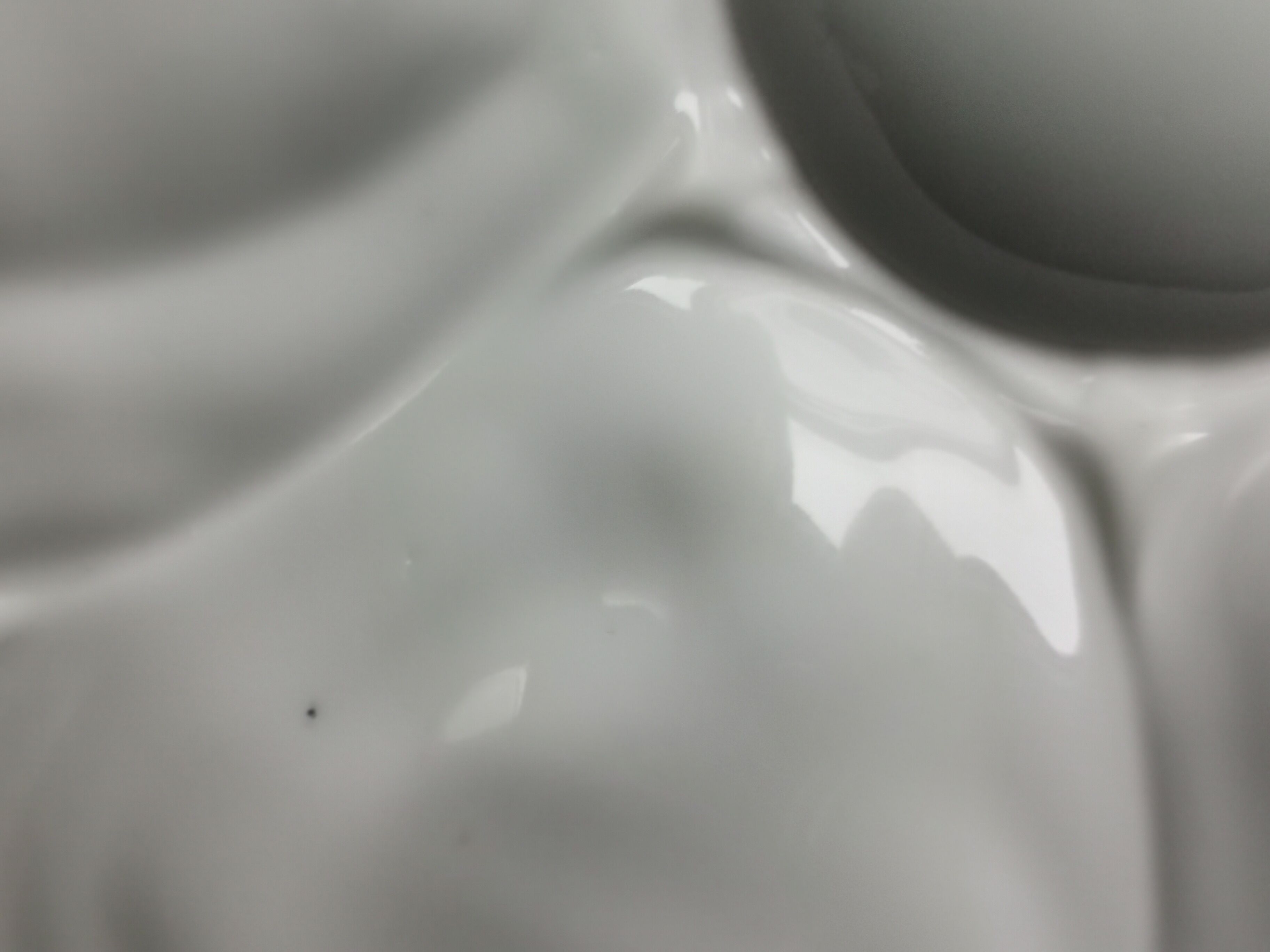Ensemble de 6 assiettes Pillivuyt porcelaine blanche